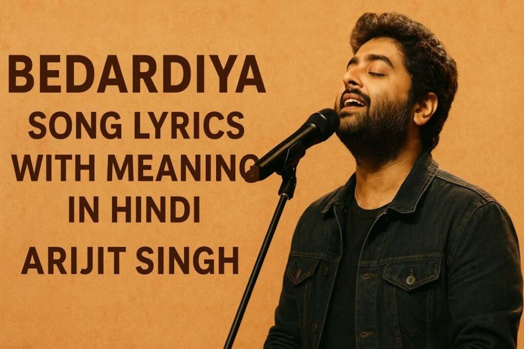 Arjit singh new song lyrics